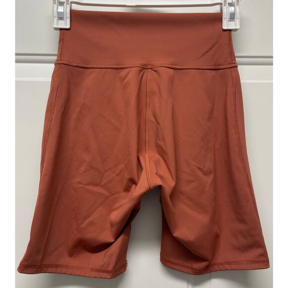 Gymshark Elevate Cycling shorts Rose Brown biker shorts small - Picture 4 of 4